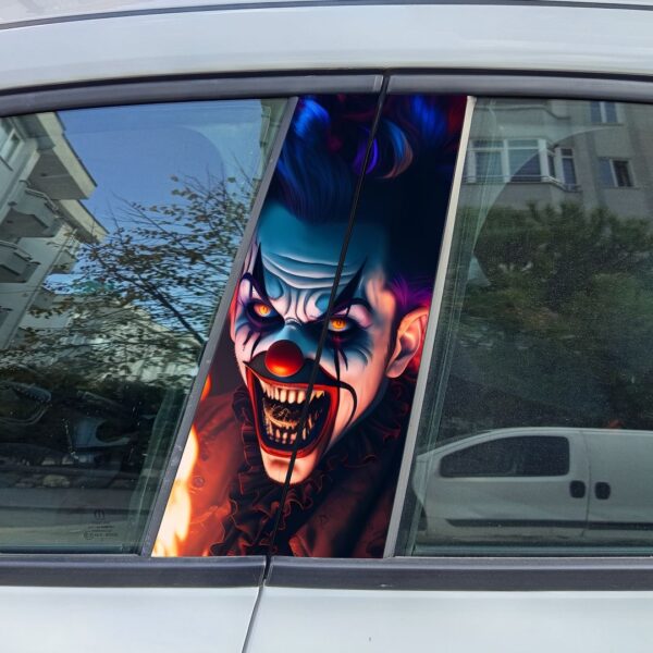 Joker Araba Direk Stickeri Kor03