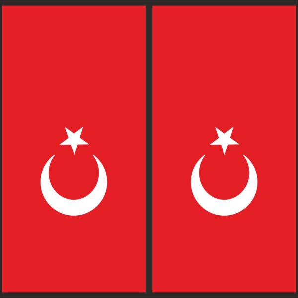 Bayrak Araba Direk Sticker Bayrak01 - Görsel 2