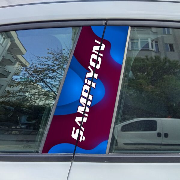 Şampiyon Trabzon Spor Araba Direk Stickeri Spor04