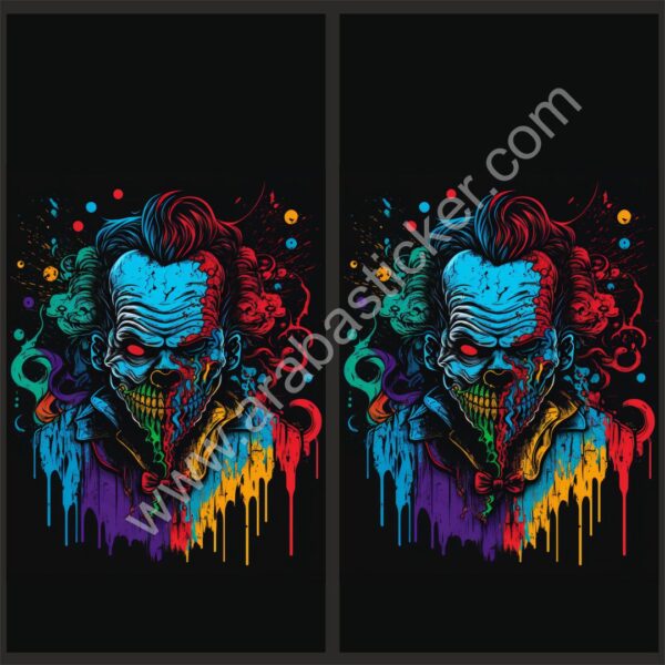 Joker Araba Direk Stickeri Kor12 - Görsel 2